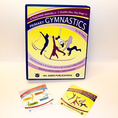 Val Sabin Publications Primary School Gymnastics KS1 complete set